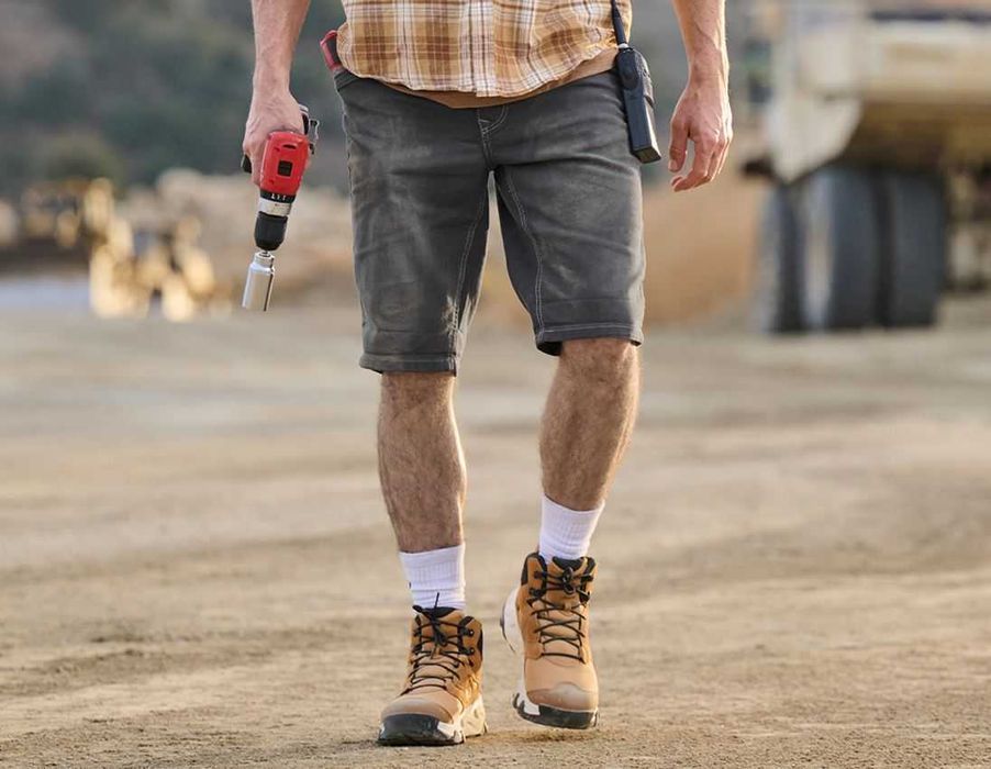 Krótkie spodnie jeansowe ENGELBERT STRAUSS VINTAGE r.M(48) stan bardzo dobry