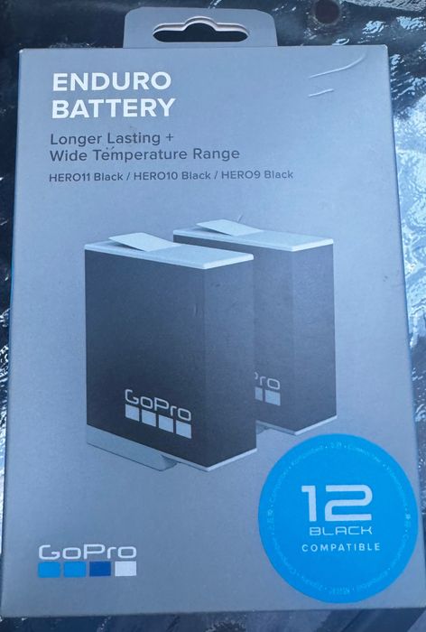 Bateria GoPro Enduro do Hero 9/10/11/12 dwupak