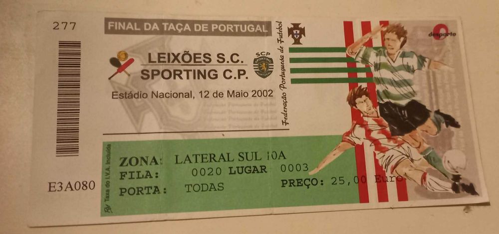 Bilhetes de Futebol do Sporting Clube de Portugal