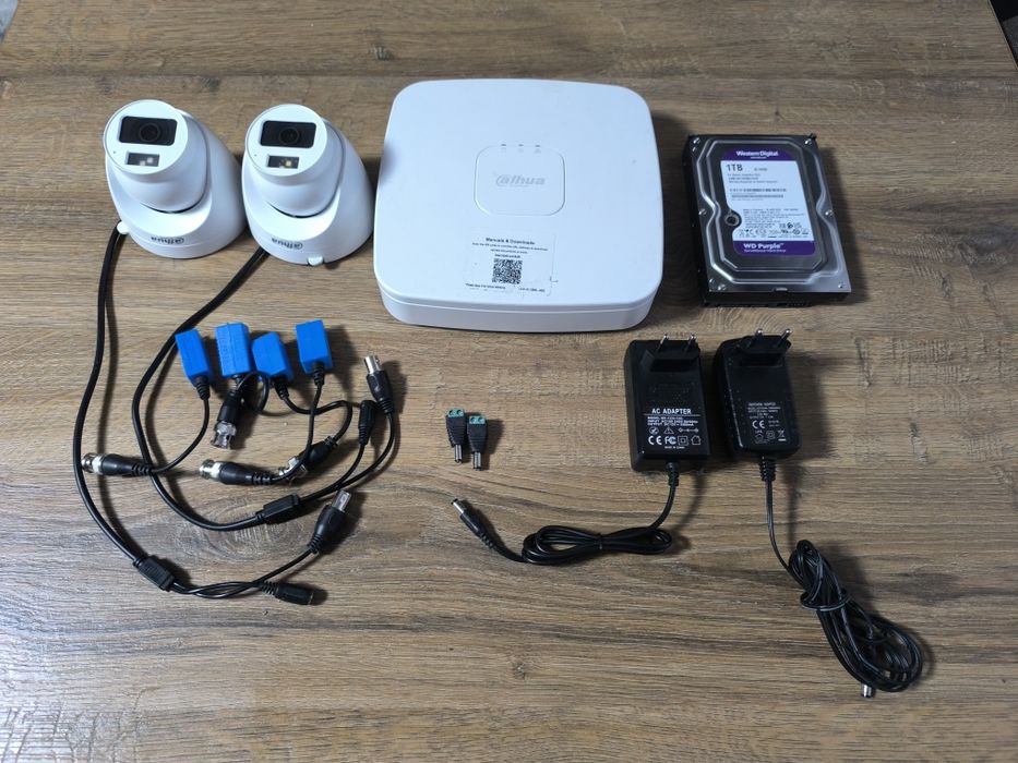 Комплект відеонагляду Dahua 2 MP мікрофон