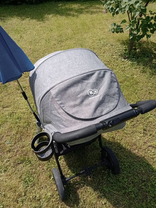Szary Wózek spacerowy Parasolka Kinderkraft