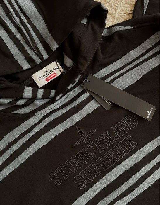 ‼️БЕЗ ПЕРЕДОПЛАТ‼️ Худі Stone Island x Supreme