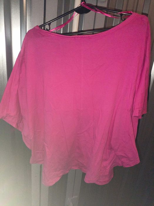 Pumpkin: różowa bluzka nietoperz 42