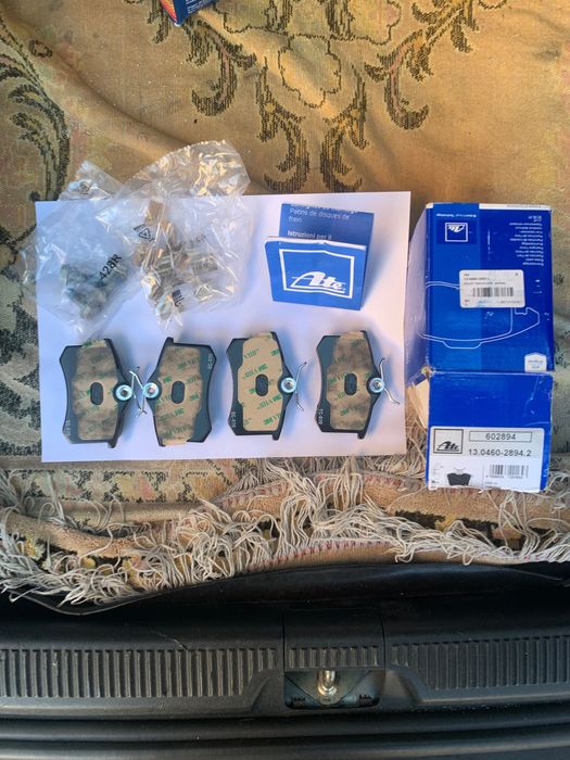 Гальмівні колодки ATE VW Golf Passat Skoda Octavia Audi A3 A4