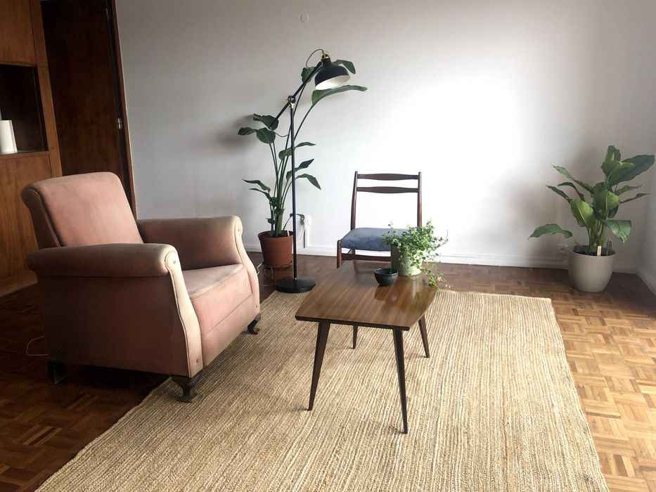 Tapete Area lã e algodão