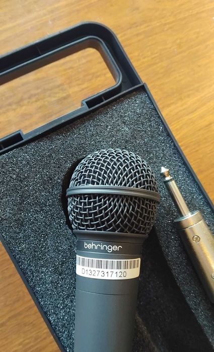 Microfone Behringer Ultravoice XM8500 - Como Novo