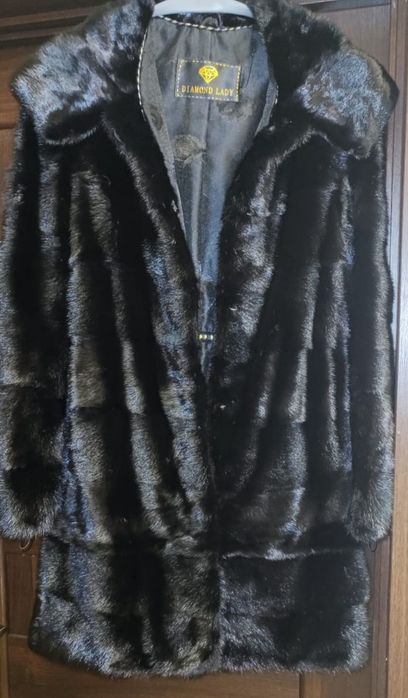 Норковая шуба трансформер 36 р.