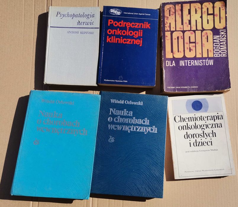 Medyczne Książki- duża ilość