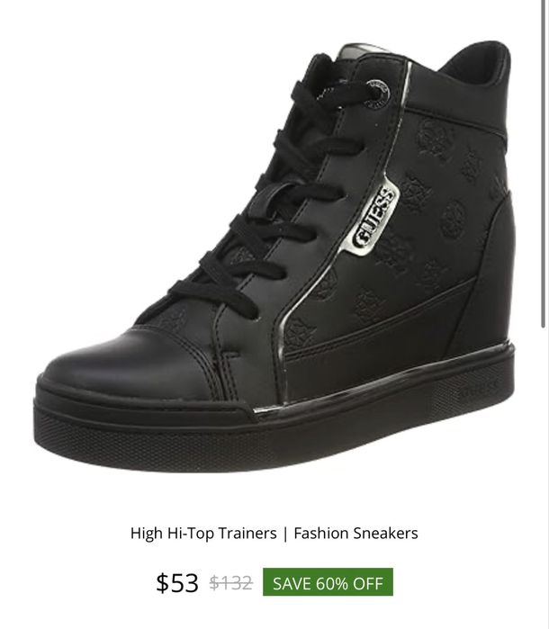 Ботінки хайтопи Guess 37р.