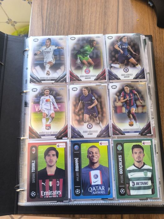 Coleção cartas futebol (Topps/ Panini)