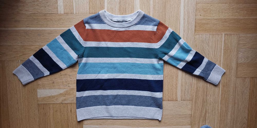 H&M 2 swetry Lupilu 98/104 sweter ciepły