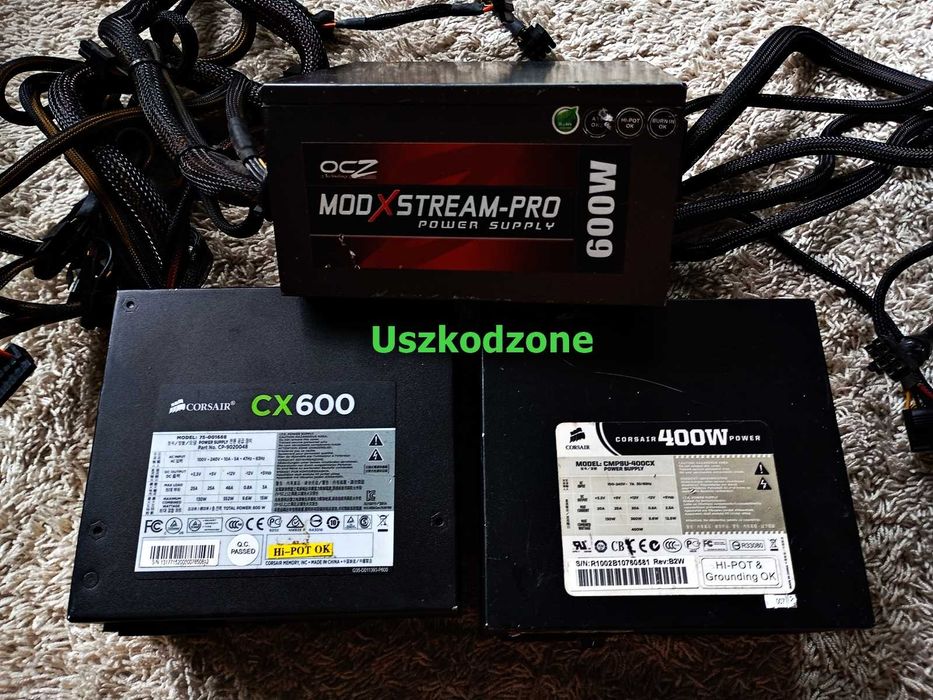 ZasiLacz - 400w 600w 600w - Uszkodzone