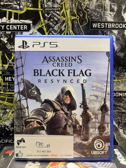 Assassin's Creed Black Flag Resynced | PS5 | Sklep | Kraków | Wysyłka