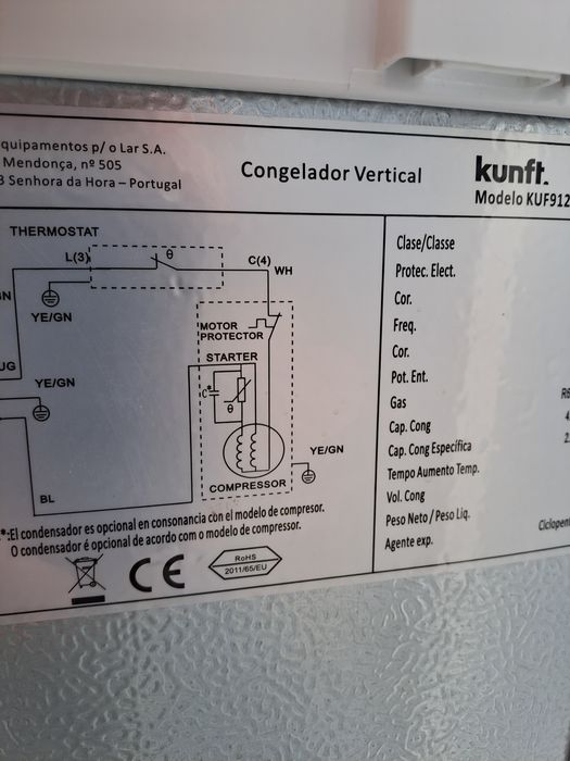 Congelador knauf