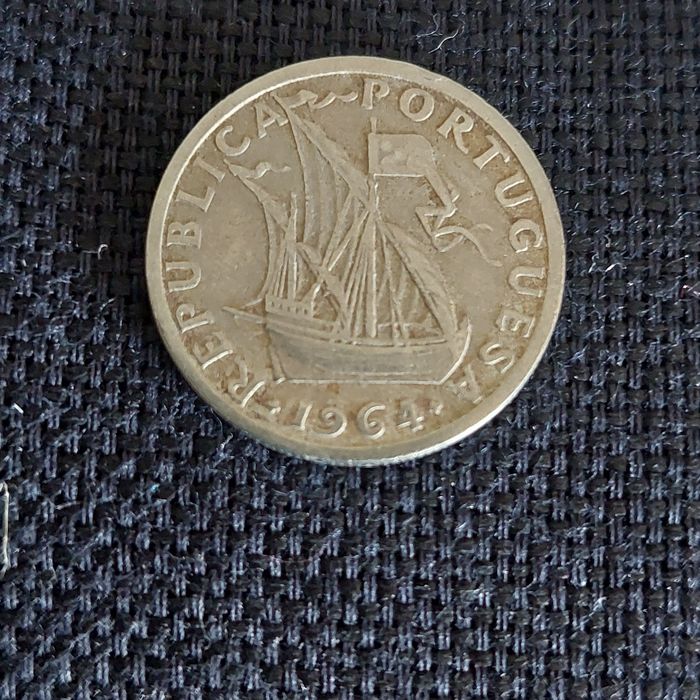Moeda 2,50 escudos 1964