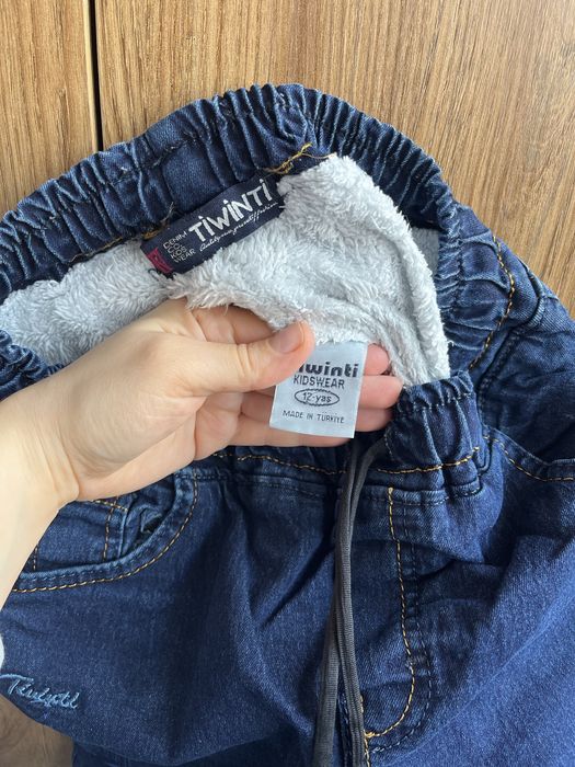 Джинси  зимові на утеплювачі 142-146