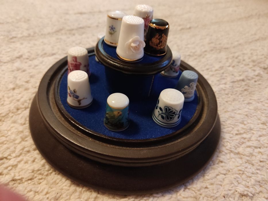 Coleção "Os dedais das 12 melhores fábrica de porcelanas