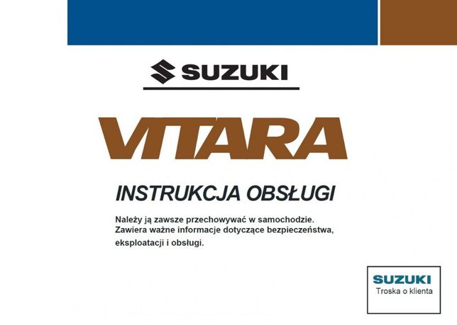 Suzuki Instrukcja Książki OLX.pl