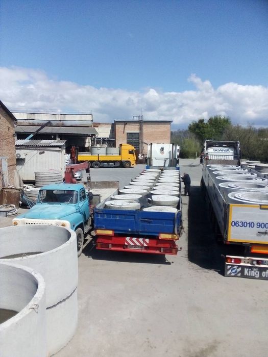 Жб Кольца бетонные, Круги крышки днища Ваші розміри ВИРОБНИЦТВО ВЛАСНЕ