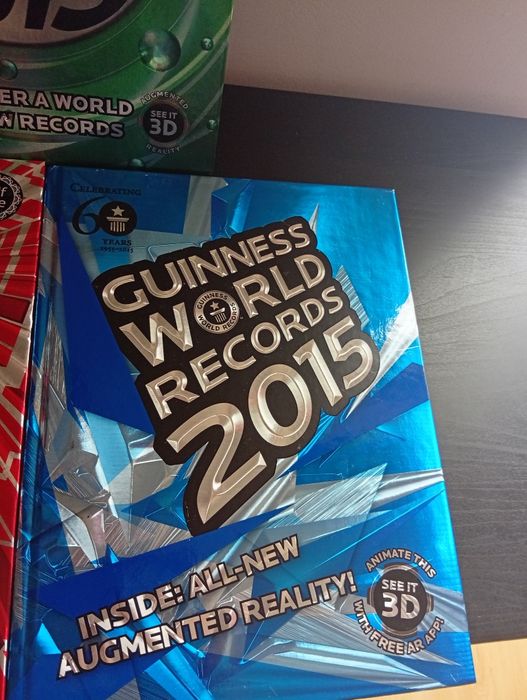 Conjunto de livros Guiness book