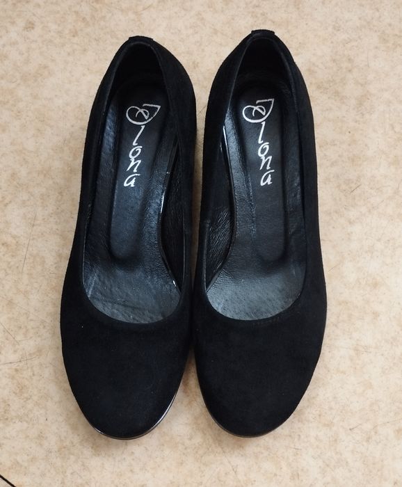 Туфли натуральная замша 36 р