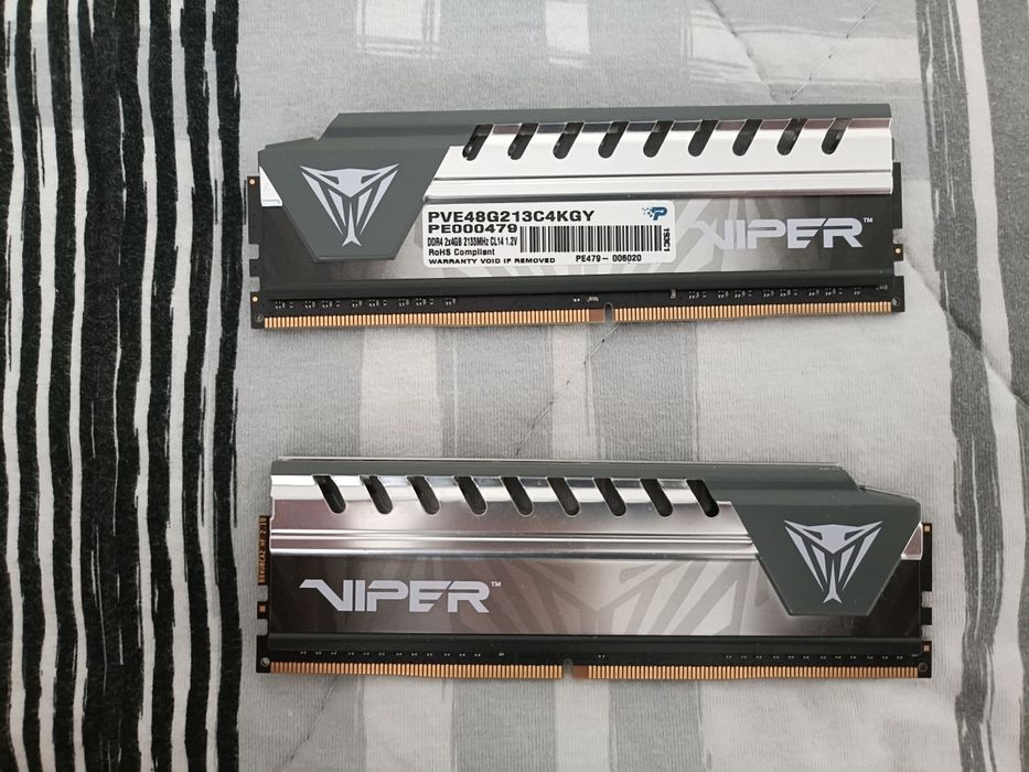 8GB Memory (2x4GB) Patriot Viper64586148587010121
