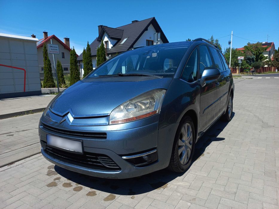 Citroen C4 Picasso 1.6 HDI AUTOMAT 7 osobowy 2009 Klima El.Szyby Zadbany