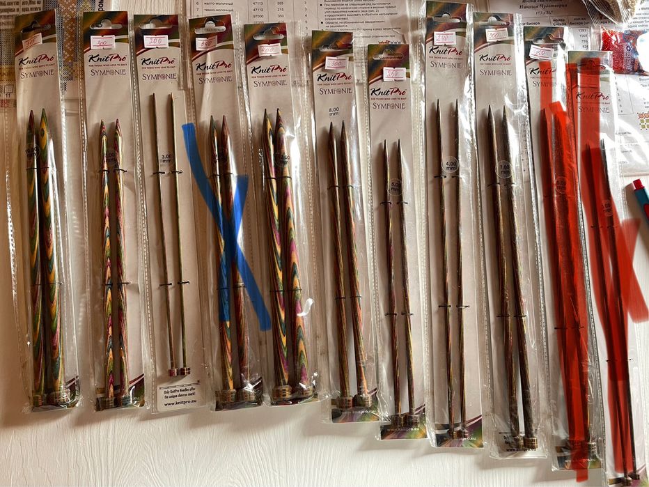 Спиці гачки Addi KnitPro