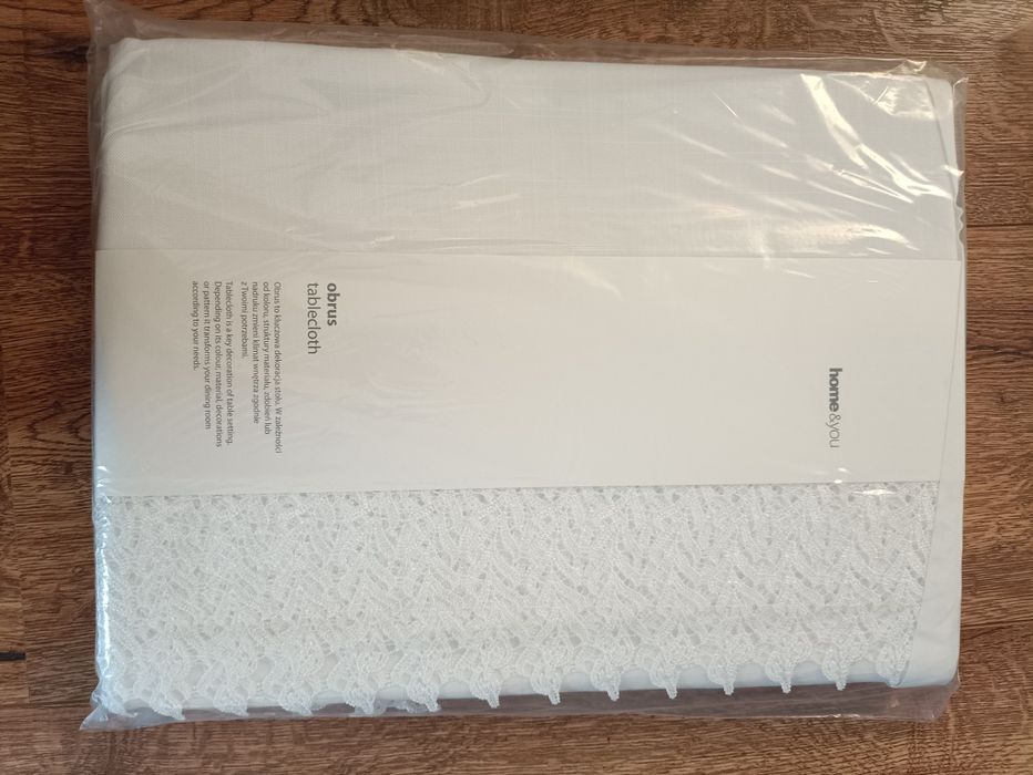 Obrus z koronką gipiurą 150x220 Home and you