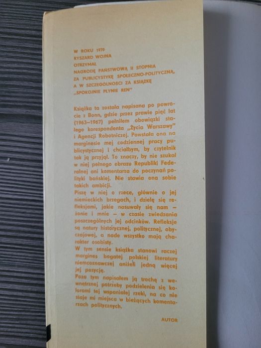 103. "Spokojnie płynie Ren" Ryszard Wojna