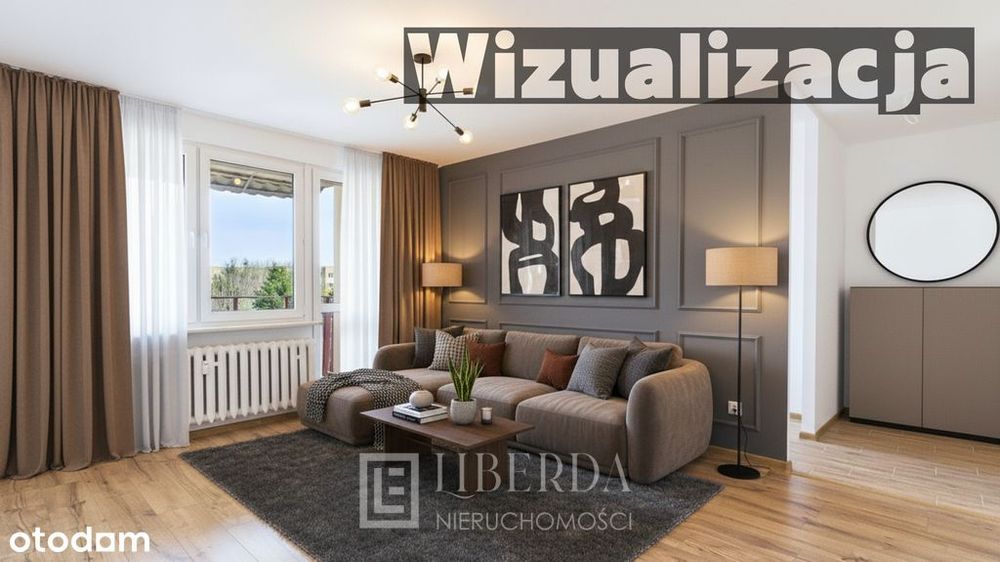 Mieszkanie 3 pokoje,  60,50 m2 po remoncie