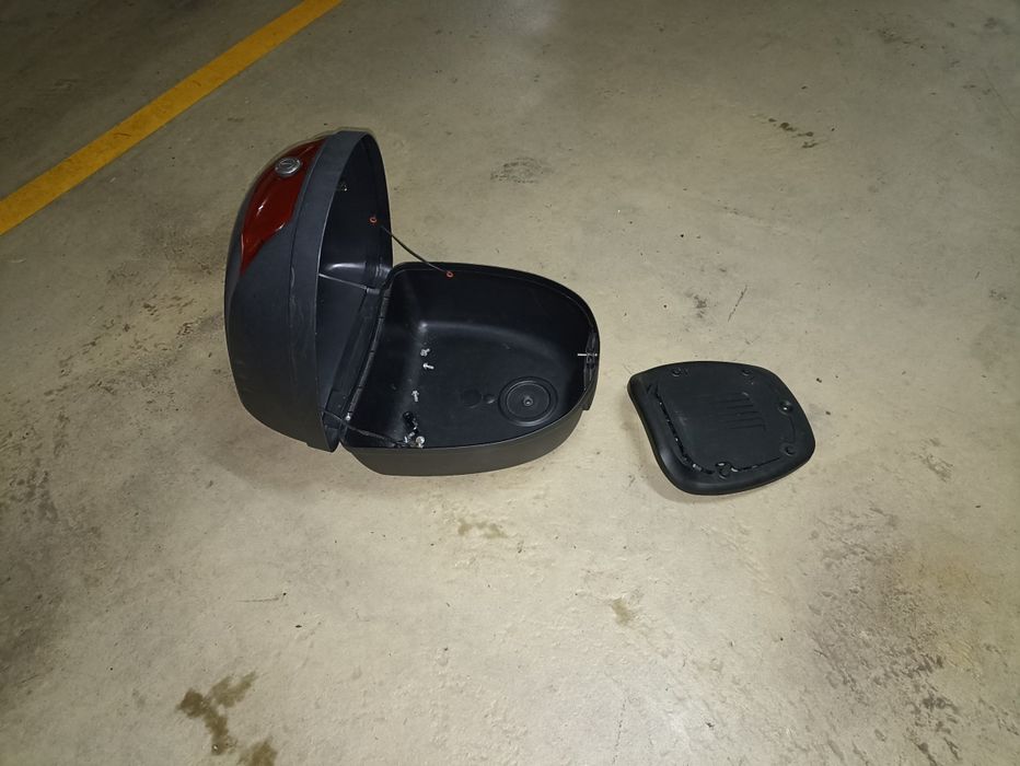 Caixa, top case capacete