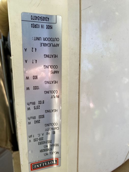 Unidade de interior de ar condicionado