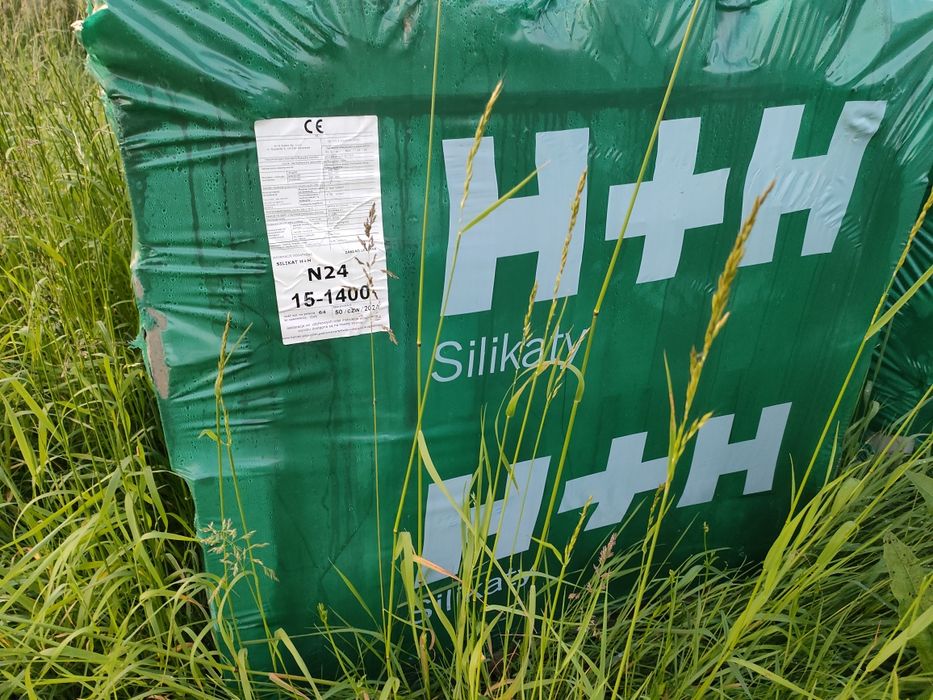 Bloczki silikat H+H połówki