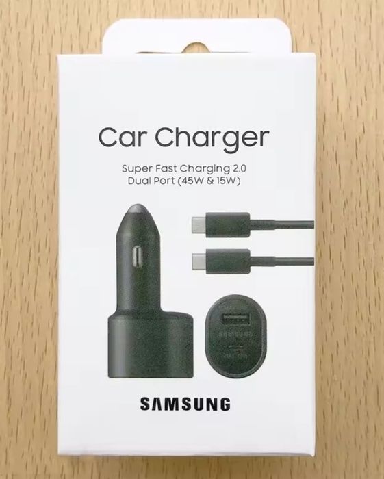 Carregador Auto Samsung 45w