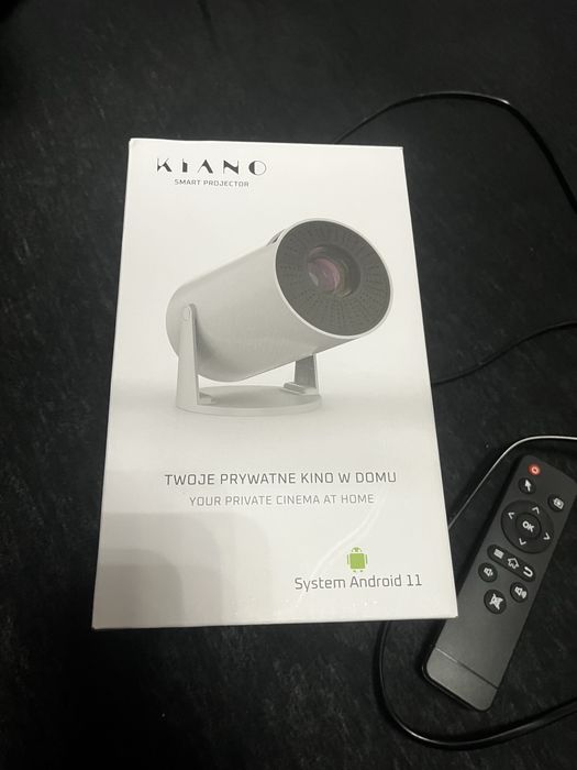 Smart projektor bialy