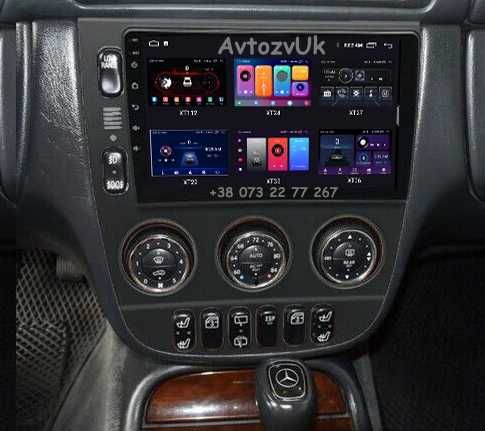 Магнитола w163 w251 R320 w210 w140 w124 Mercedes Benz ML 320 Android