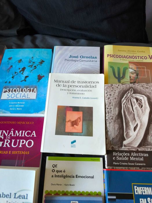 Livros de Psicologia (em pack ou separadamente)
