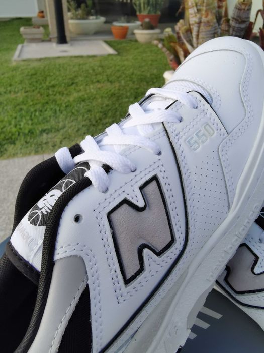 New Balance 550 Cream / Black 39