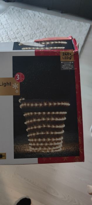 Lampki led rope .