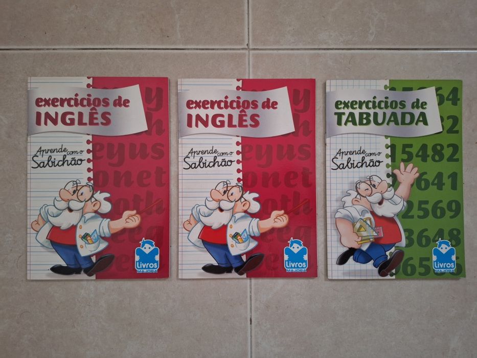 5 Livros Sabichão/Ratinho = 2€