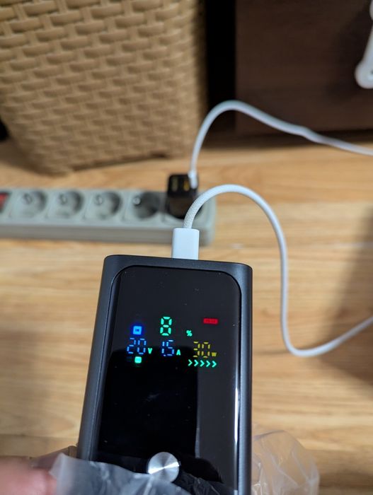 Потужний Павербанк Power Bank 100W 20000 mah PD (Adaptive Quick Charge