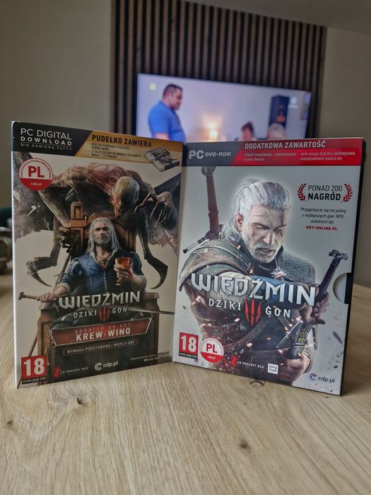 Wiedźmin 3: Dziki Gon + dodatek Krew i Wino (PC)