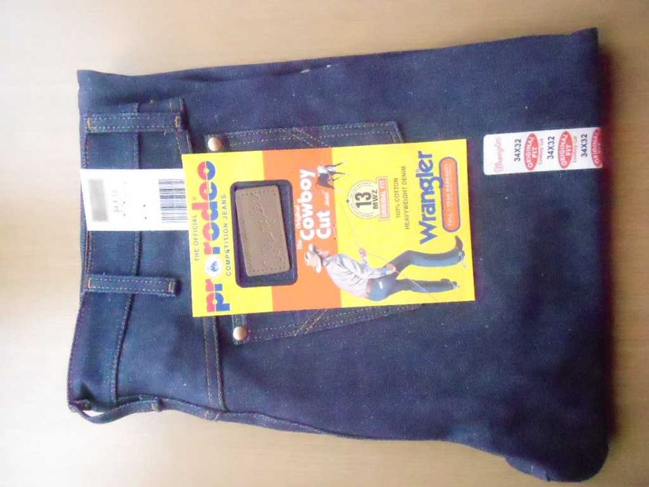 Męskie spodnie Wrangler 13MWZ – 34/32 - Nowe z metkami.