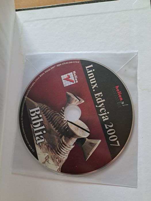 Ksiazka Ubuntu Linux Biblia + CD