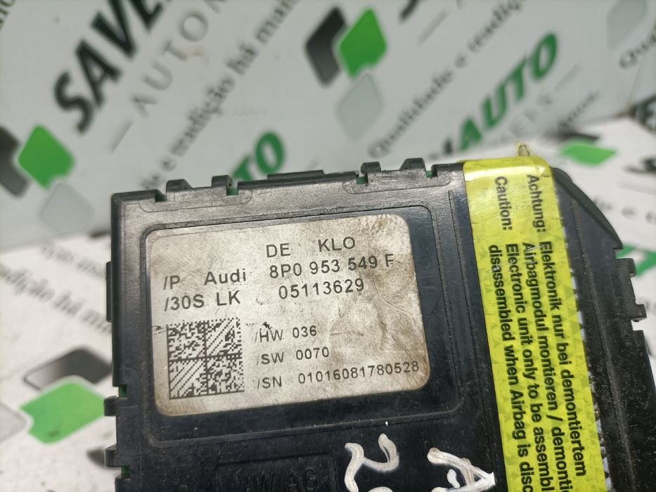 Sensor ângulo direção AUDI A3 (8P1)