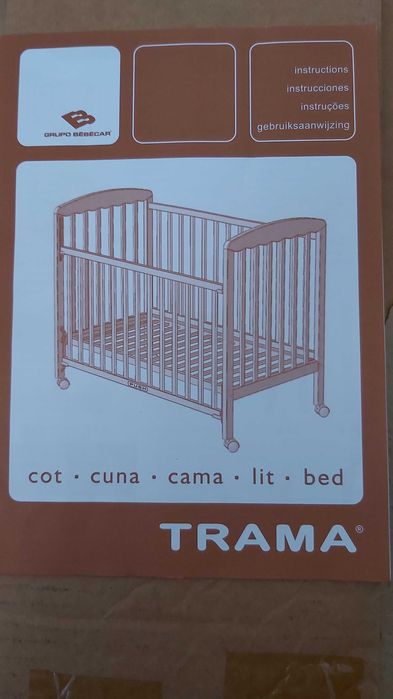 Cama de Bebé TRAMA + Colchão