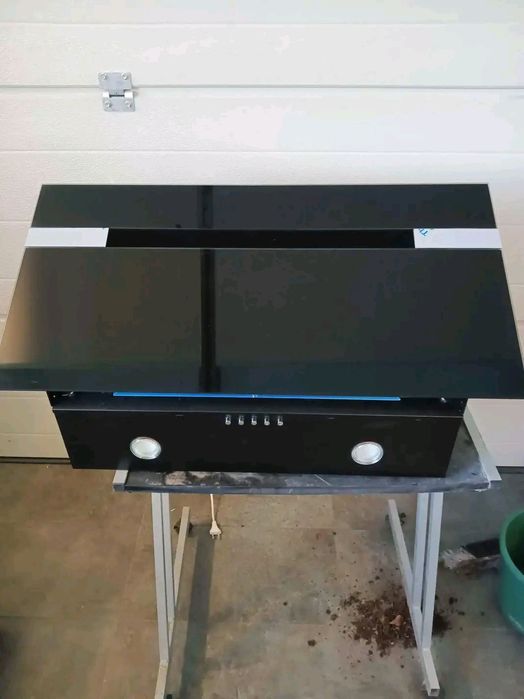 Okap kuchenny kominowy,  nowy, 80 cm