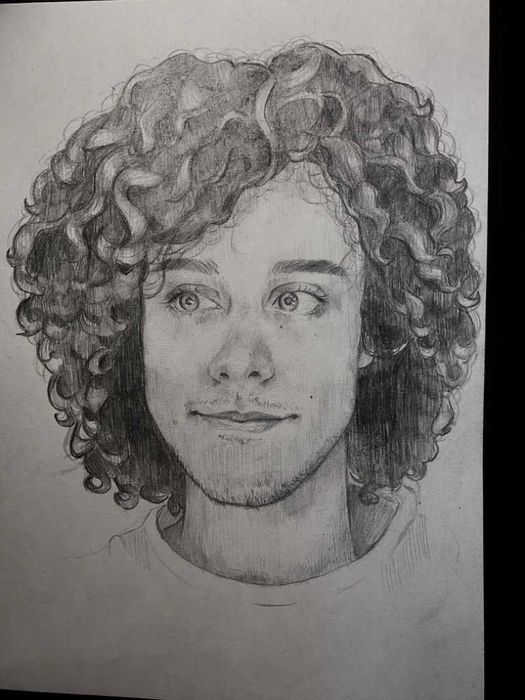 Portret ze zdjęcia a4 a3 na urodziny