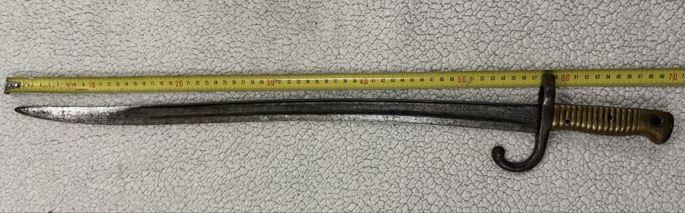 Antiga baioneta francesa séc.XIX